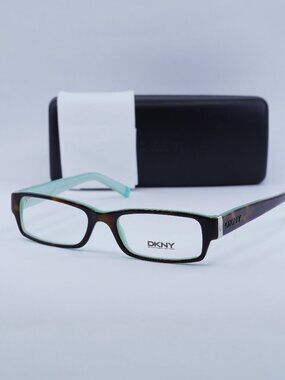 Final Price! Dkny DY4585B 3388 Havana/Azure Eyeglasses 50mm